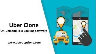 Uber Clone - On Demand Taxi Booking Software