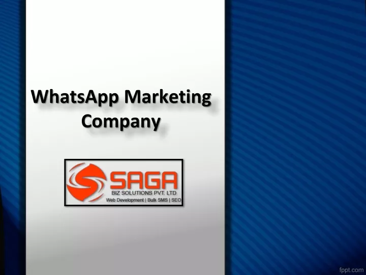 whatsapp marketing company