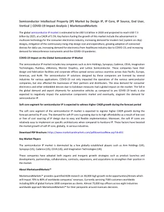 semiconductor intellectual property ip market
