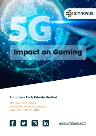 5G impact on Gaming