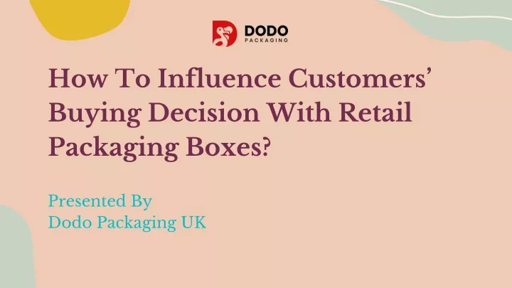 how to influence customers buying decision with