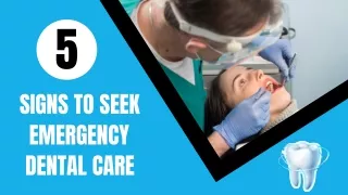 Emergency Dental Care at Any Time
