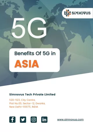 Benefits Of 5G In Asia