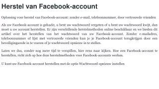 _Herstel van Facebook-account