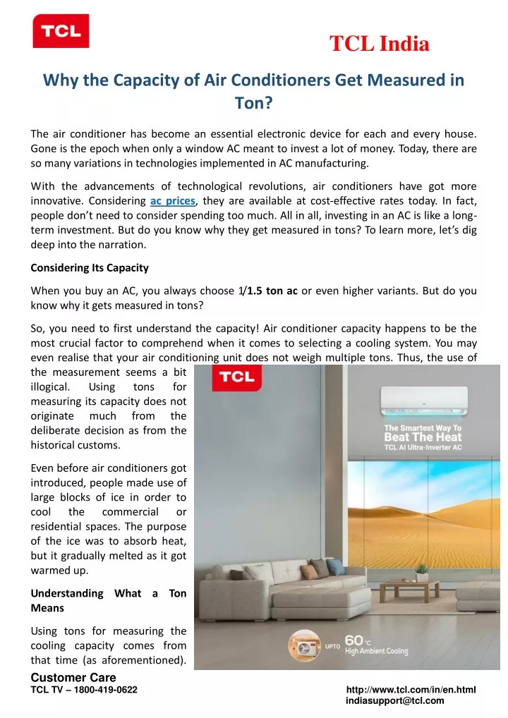 tcl india