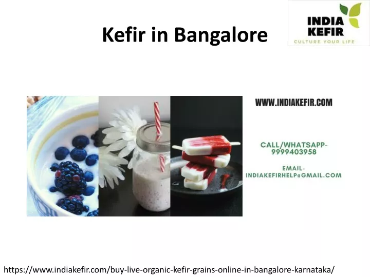 kefir in bangalore