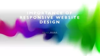 Importance of responsive website design​