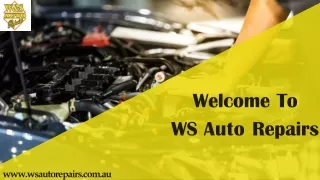 Car Mechanic in Sunbury - W&S Auto Repairs