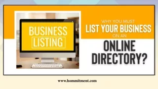 Why you Must List Your Business on an Online Directory?