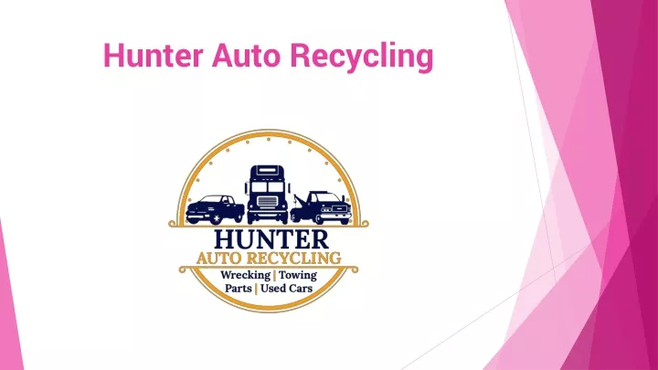 hunter auto recycling