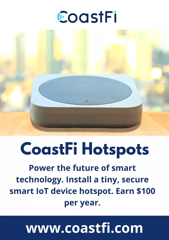 coastfi hotspots power the future of smart