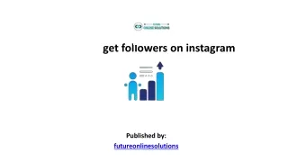 get followers on instagram