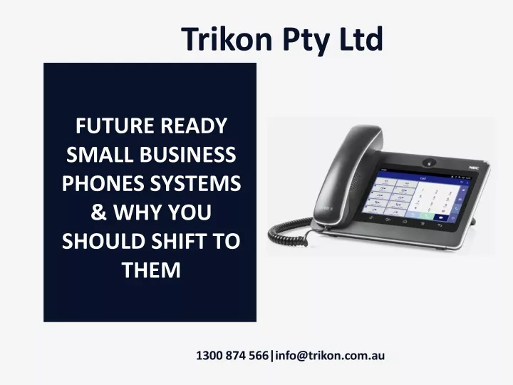 future ready small business phones systems why you should shift to them