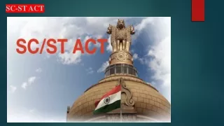 Sc St Act