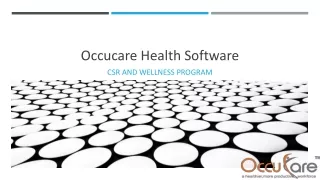 occucare health software