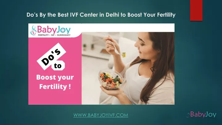 do s by the best ivf center in delhi to boost your fertility