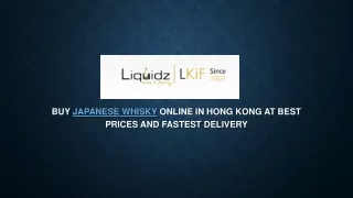 Buy Japanese Whisky Brands Online | Liquidz