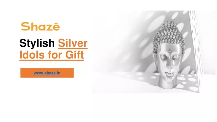 stylish silver idols for gift