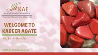 Meaning and Benefits of Red Jasper Stone | Kabeer Agate