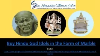 buy hindu god idols in the form of marble