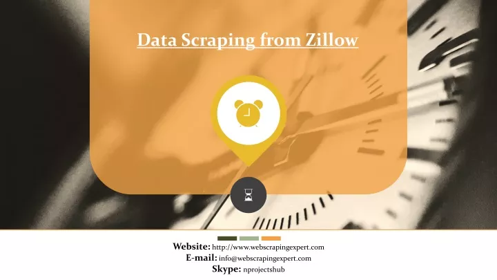 data scraping from zillow