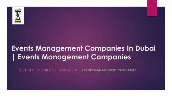 events management companies in dubai events management companies