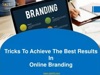 tricks to achieve the best results in online branding