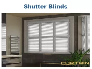 shutter blinds