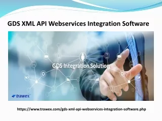 gds xml api webservices integration software