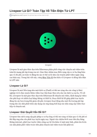 livepeer l g to n t p v ti n i n t lpt