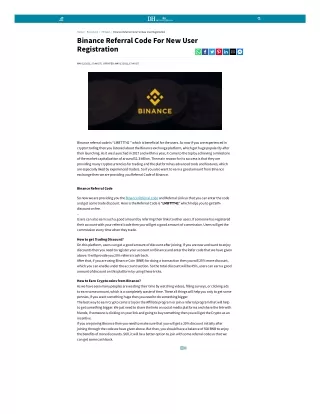 home brandspot pr spot binance referral code