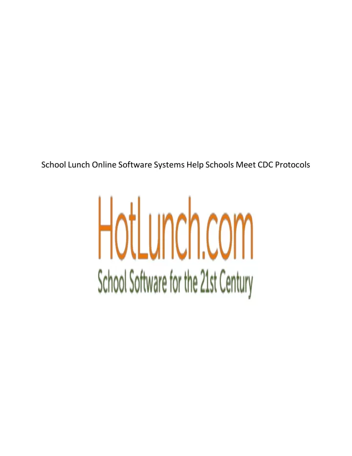 school lunch online software systems help schools