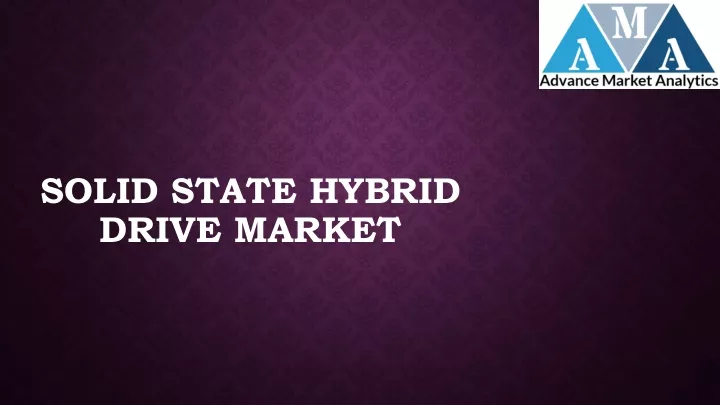 solid state hybrid drive market