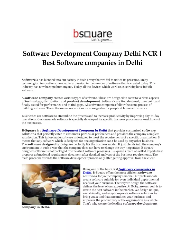 software development company delhi ncr best