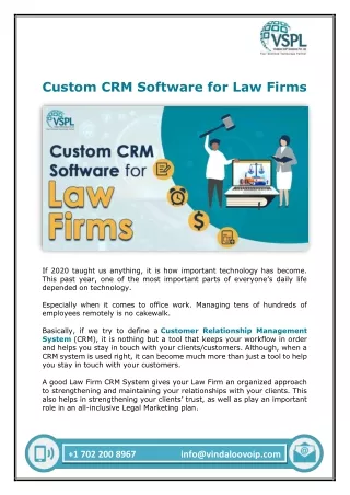 custom crm software for law firms