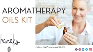 aromatherapy oils kit