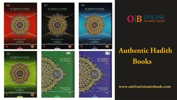 authentic hadith books