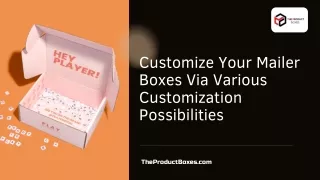 Custom Printed Mailer Packaging Boxes | Ear-Lock Mailer Boxes