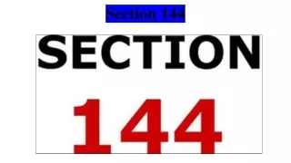 section 144