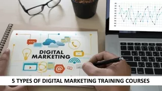 5 Types Of Digital Marketing Training Courses