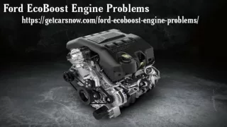 Ford EcoBoost Engine Problems