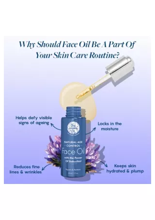 Why should face oil be a part of your skin care routine - info