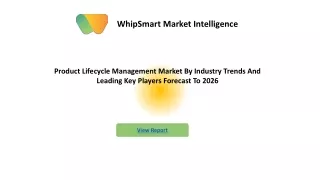 whipsmart market intelligence