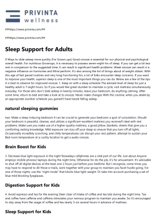 Digestion Support for Kids