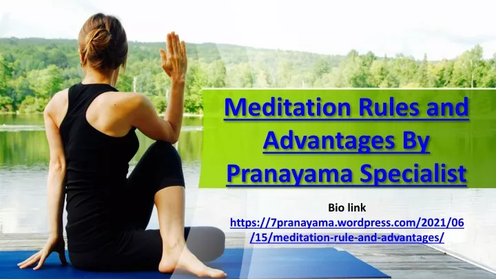 meditation rules and advantages by pranayama specialist
