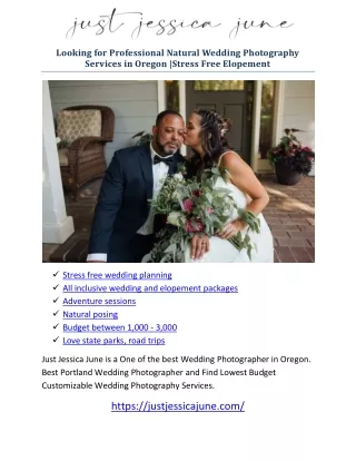 All inclusive wedding and elopement packages