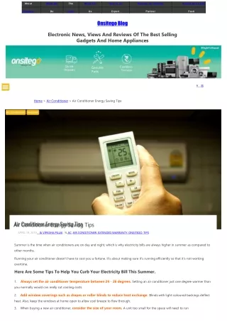 onsitego blog electronic news views and reviews