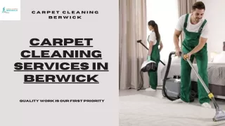 Carpet Cleaning Services in Berwick - Carpet Cleaning Berwick