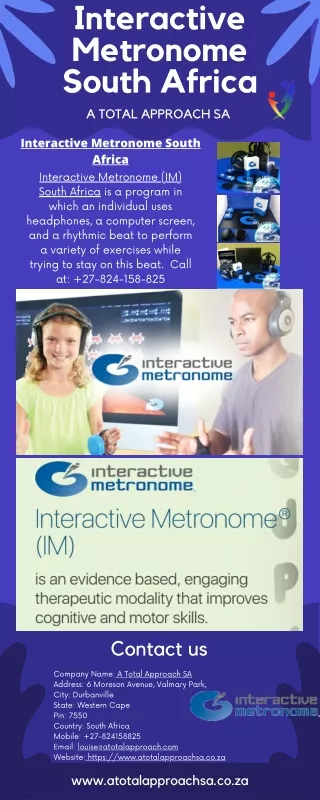 interactive metronome south africa