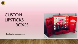 Custom Lipstick Boxes